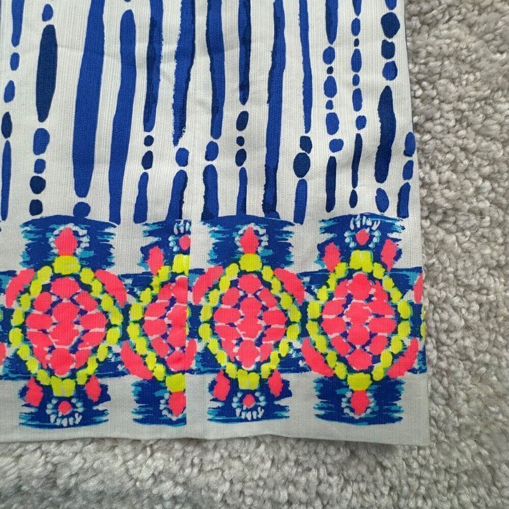 Lilly Pulitzer Iveigh Shift Blue Crush Bay Stripe Dress - Picture 9 of 11